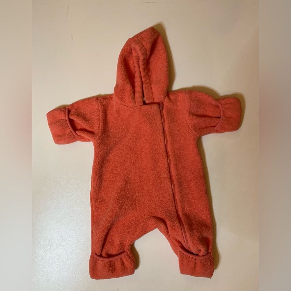 Lands’ End 3 Months Pink/Salmon Snow Suit